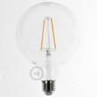 EIVA ELEGANT Lampada a sospensione da esterno con cavo tessile, decentatore, rosone e portalampada in silicone IP65 waterproof