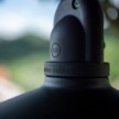 EIVA Outdoor-Pendelleuchte für Lampenschirme mit 1,5 m Textilkabel, farbigem Silikon-Lampenbaldachin und IP65 Lampenfassung
