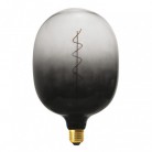 Lampadina LED XXL Egg linea Pastel Dark Shadow filamento Spirale 4W E27 Dimmerabile 2100K
