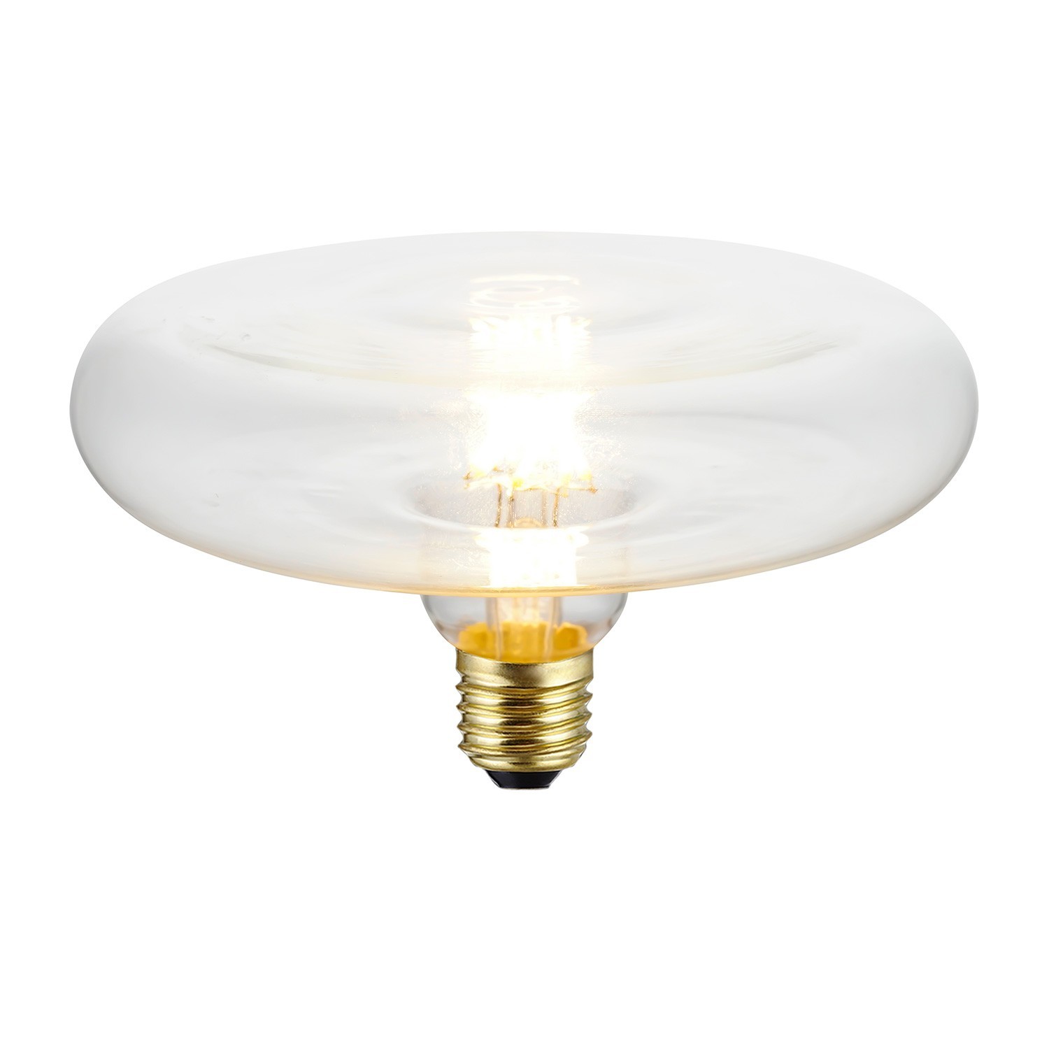 DASH D170 Clear LED-Glühbirne twisten Filament 6W E27 Dimmbar 2700K