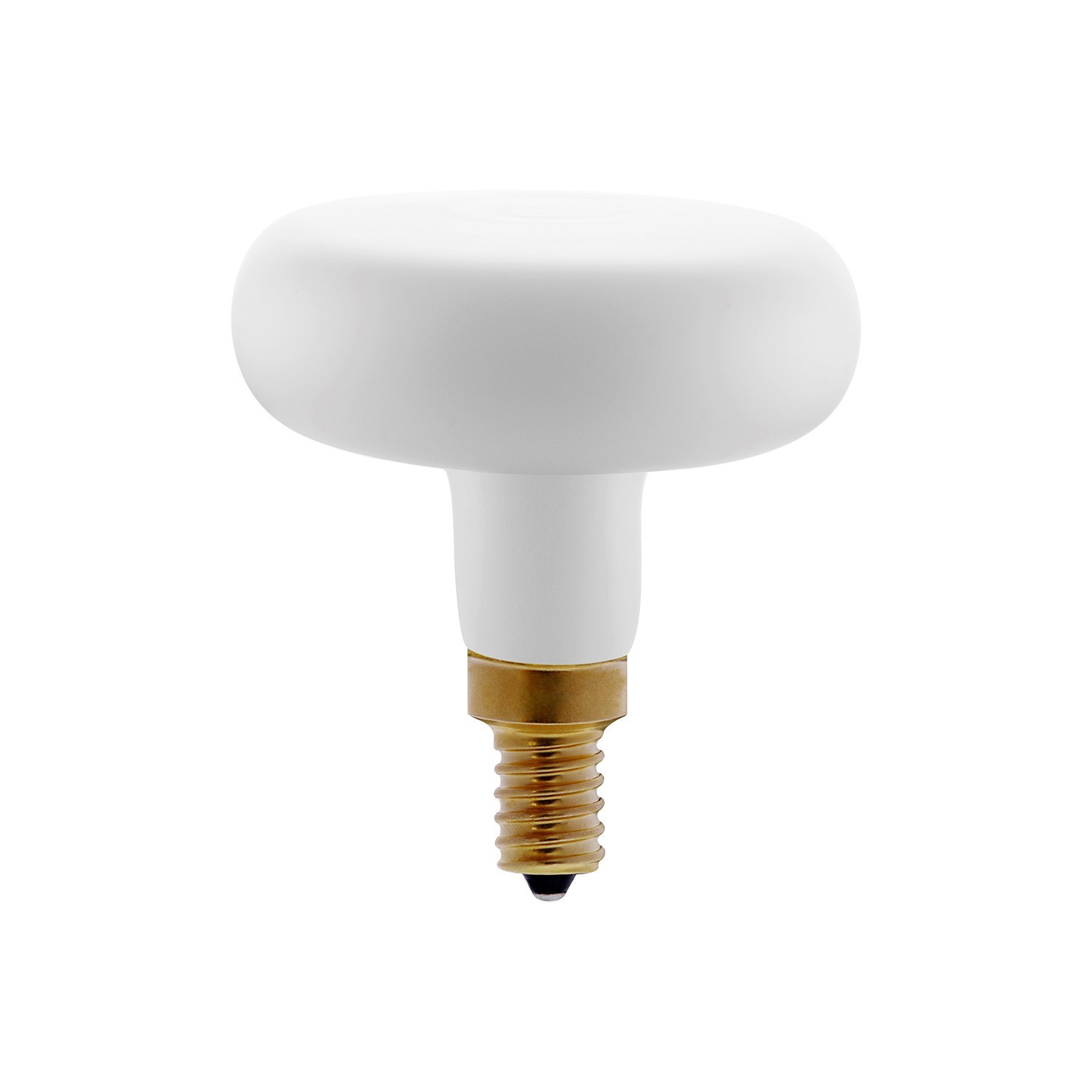 Lampadina LED DASH D66 White Frosted filamento dritto 4W E14 Dimmerabile 2700K