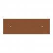 Rechteckiges XXL 2-Loch Lampenbaldachin Kit, Rose-One-Abdeckung, Abmessungen 675 x 225 mm