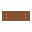 Rosone XXL Rose-One rettangolare a 5 fori e 6 fori laterali, dimensioni 675 x 225 mm