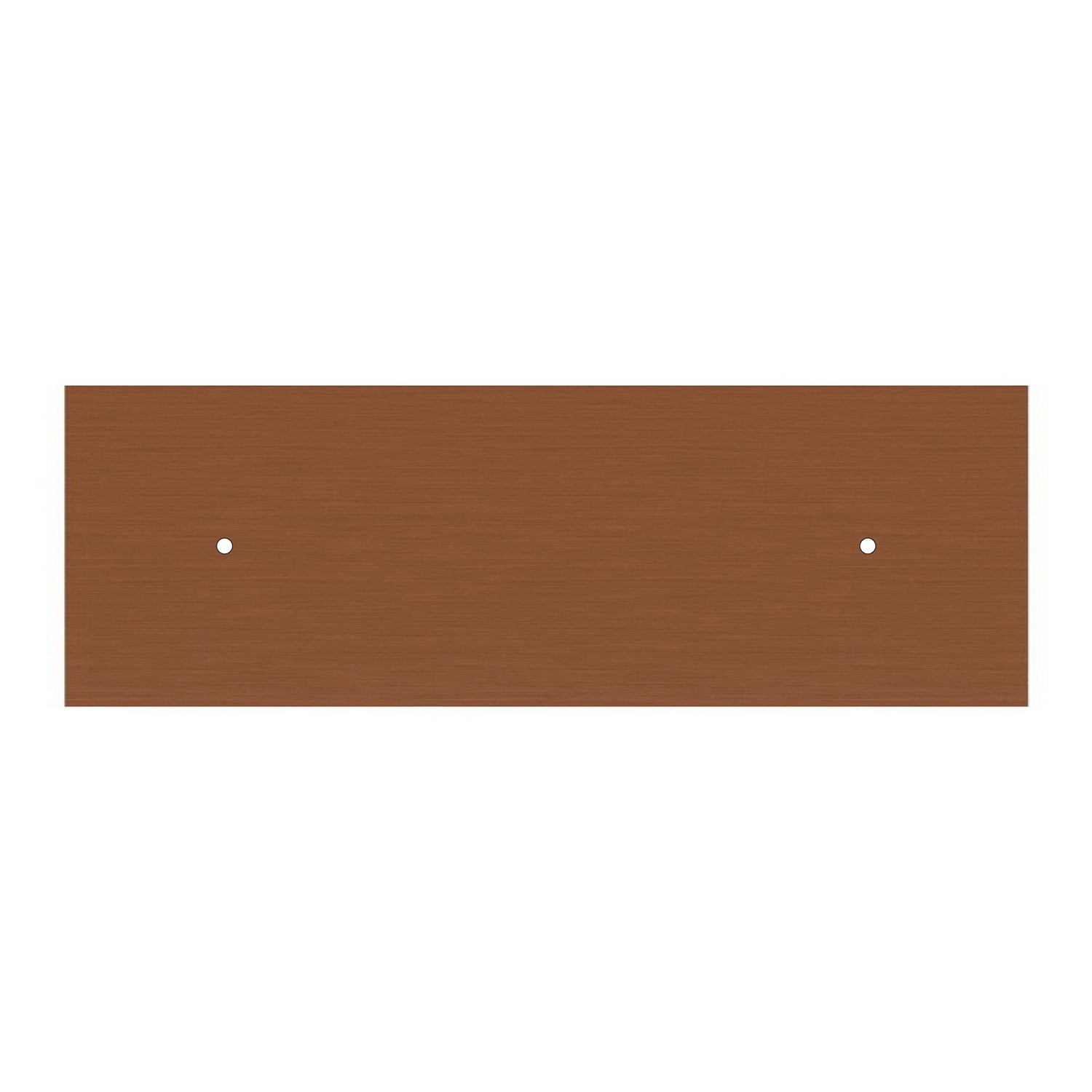 Lampada a sospensione a 2 cadute con XXL Rose-One rettangolare 675 mm completa di cavo tessile e finiture in metallo