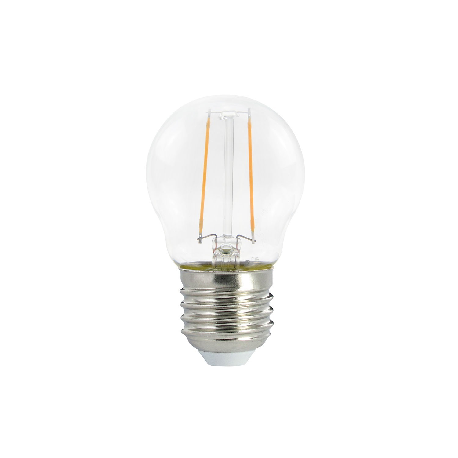 Ampoule LED Mini Globe G45 Décorative Clear 2W E27 Dimmable 2700K