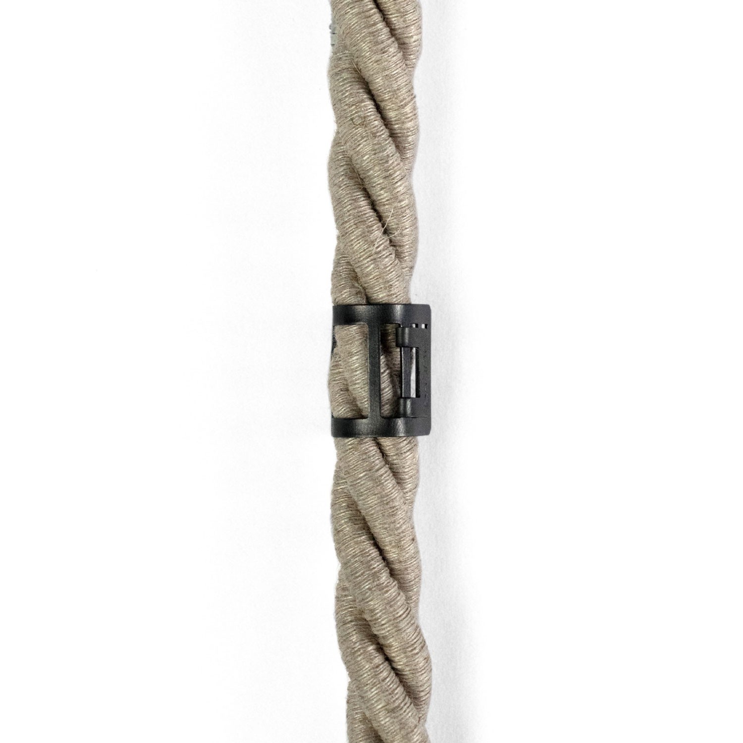 Clip fascetta passacavo in metallo per cordone 16 mm diametro