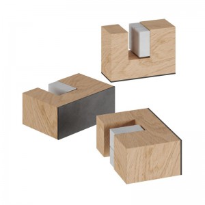 Holzfüßchen Kit, Abstellhilfe für Tischleuchten