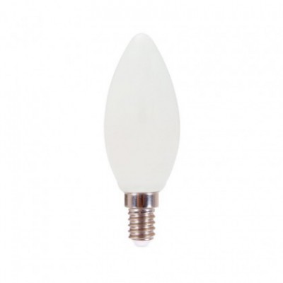 Ampoule filament Led Olive Milky 6W E14 2700K