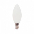 Ampoule filament Led Olive Milky 6W E14 2700K