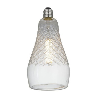 Ampoule LED Iris Clear Ligne Crystal 6W E27 Dimmable 2700K