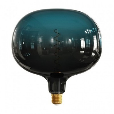 Ampoule LED XXL Cobble série Pastel, couleur Crépuscule (Dusk), filament spirale 5W E27 Dimmable 2500K