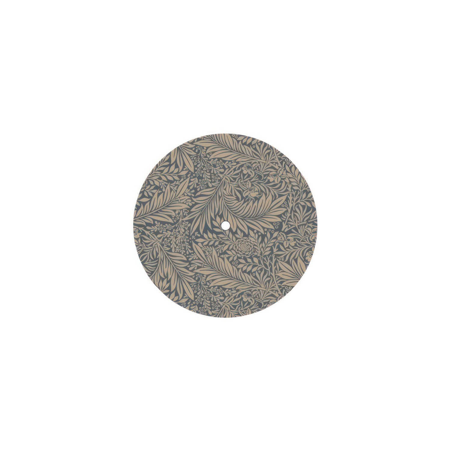 Rundes 1-Loch und 4 Seitenlöchern Lampenbaldachin, Rose-One-Abdeckung, 200 mm Durchmesser - PROMO