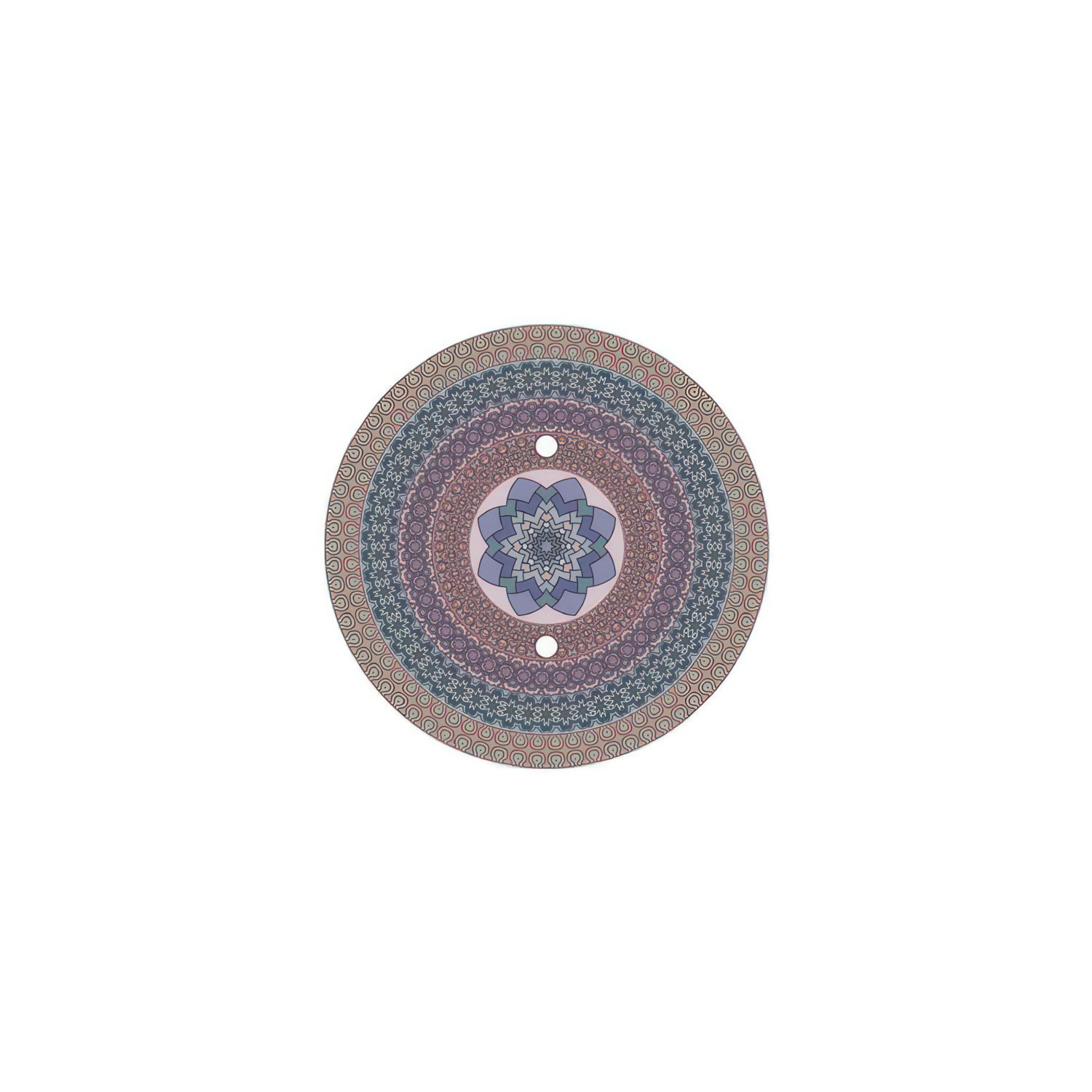 Rosace Rose-One rond de 200 mm de diamètre avec 2 trous et 4 trous latéraux - PROMO