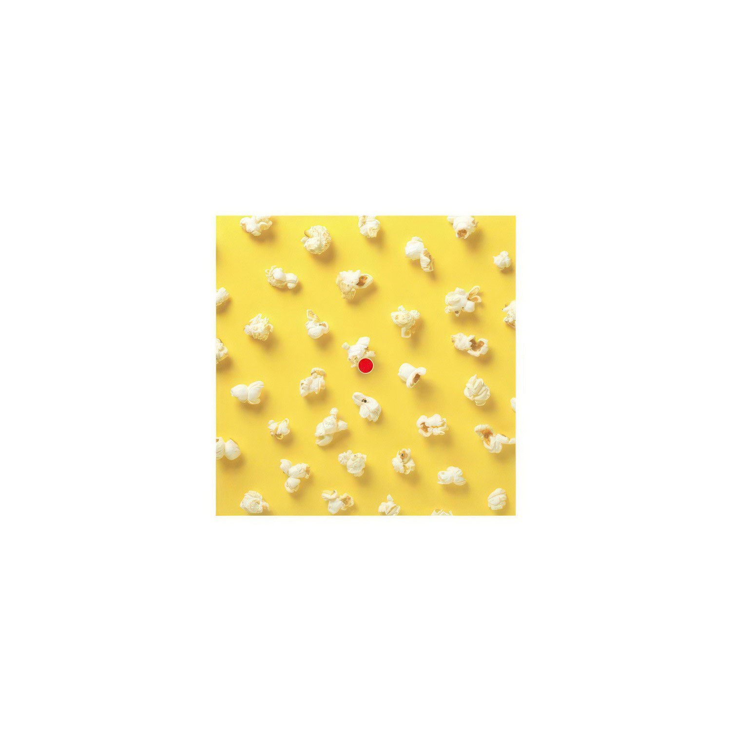 Quadratisches 1-Loch und 4 Seitenlöchern Lampenbaldachin, Rose-One-Abdeckung, 200 mm - PROMO