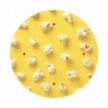 Rosace XXL Rose-One rond de 400 mm de diamètre avec 4 trous et 4 trous latéraux - PROMO