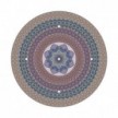 Rosace XXL Rose-One rond de 400 mm de diamètre avec 5 trous et 4 trous latéraux - PROMO