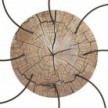 Rundes XXL 8-Loch und 4 Seitenlöchern Lampenbaldachin, Rose-One-Abdeckung, 400 mm Durchmesser- PROMO