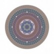 Rosace XXL Rose-One rond de 400 mm de diamètre avec 8 trous et 4 trous latéraux - PROMO