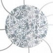 Rundes XXL 9-Loch und 4 Seitenlöchern Lampenbaldachin, Rose-One-Abdeckung, 400 mm Durchmesser- PROMO