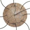 Rundes XXL 9-Loch und 4 Seitenlöchern Lampenbaldachin, Rose-One-Abdeckung, 400 mm Durchmesser- PROMO