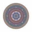 Rosace XXL Rose-One rond de 400 mm de diamètre avec 9 trous et 4 trous latéraux - PROMO