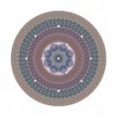 Rosace XXL Rose-One rond de 400 mm de diamètre avec 12 trous et 4 trous latéraux - PROMO