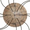 Rosace XXL Rose-One rond de 400 mm de diamètre avec 14 trous et 4 trous latéraux - PROMO