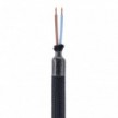 Kit Creative Flex flexibles gewebeummanteltes Kabelrohr, RM04 schwarz mit Metallenden