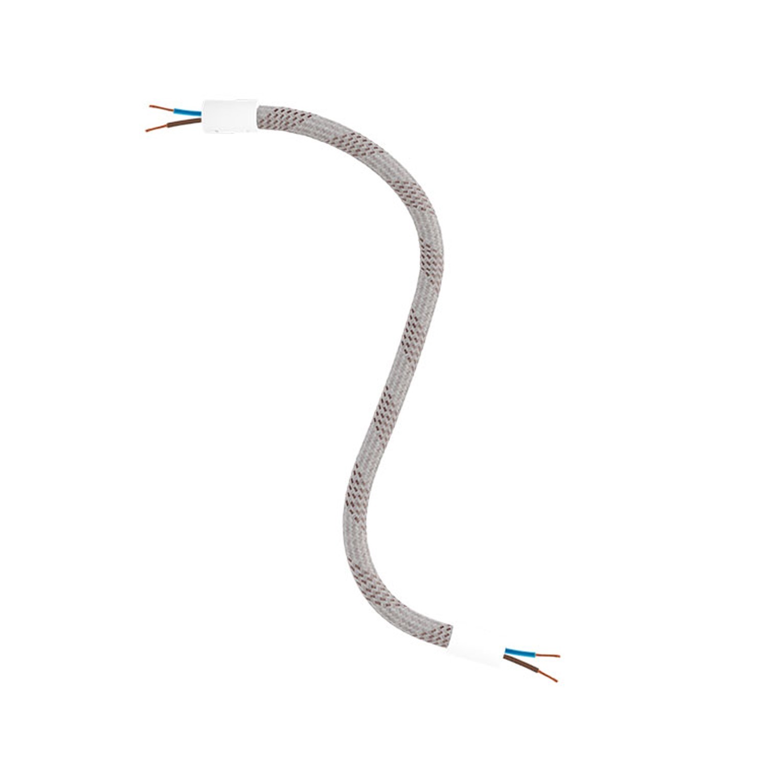 Kit Creative Flex tube flexible recouvert de tissu RM72 Mélange clair