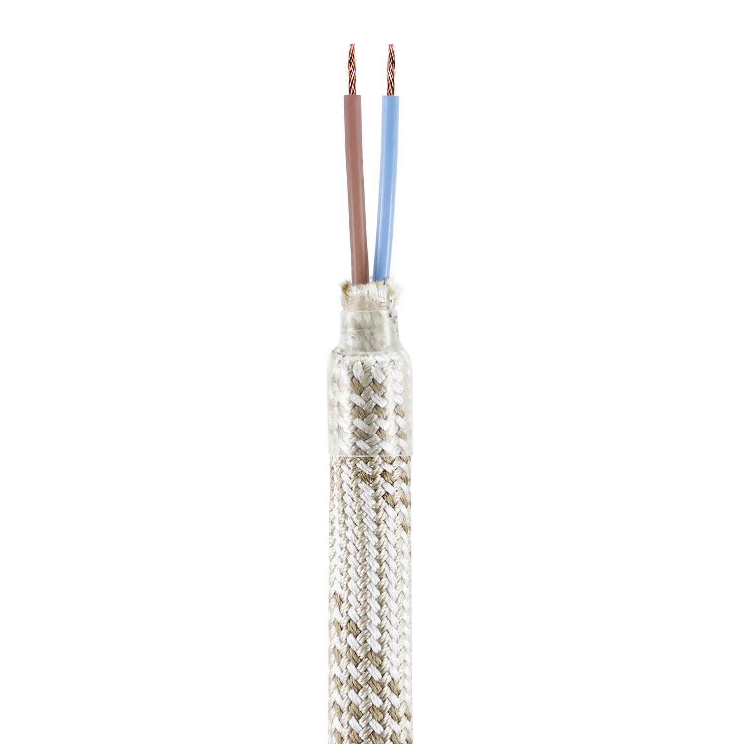 Kit Creative Flex tube flexible recouvert de tissu RM72 Mélange clair