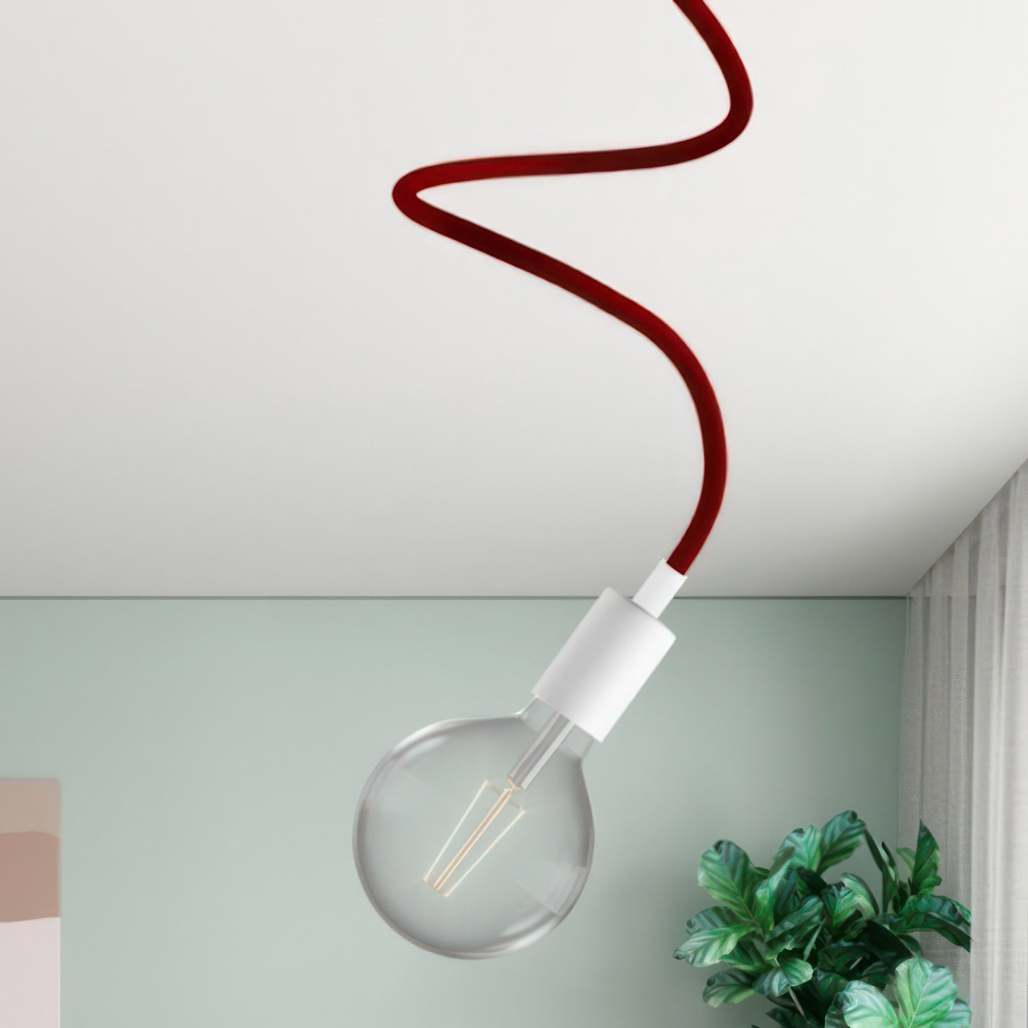 Lampada Creative Flex 90 cm da parete o soffitto