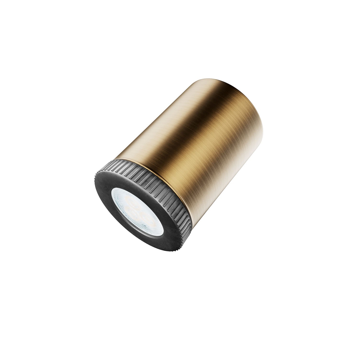 Fermaluce faretto Mini Spotlight GU1d0, lampada orientabile da parete o soffitto con snodo