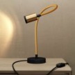 Table Flex GU1d0 lampe de table articulée avec mini spot LED et prise bipolaire