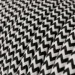 SnakeBis Zig-Zag - Câblage avec douille et câble textile effet Zig-Zag