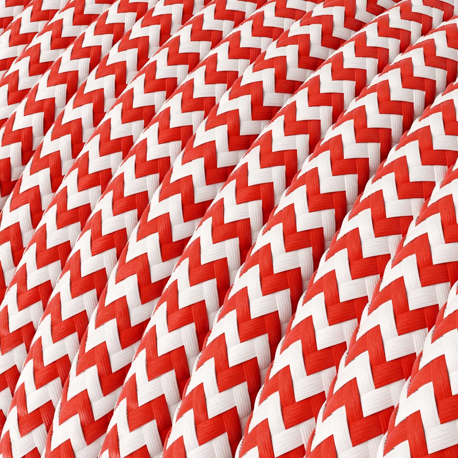 SnakeBis Zig-Zag - Câblage avec douille et câble textile effet Zig-Zag