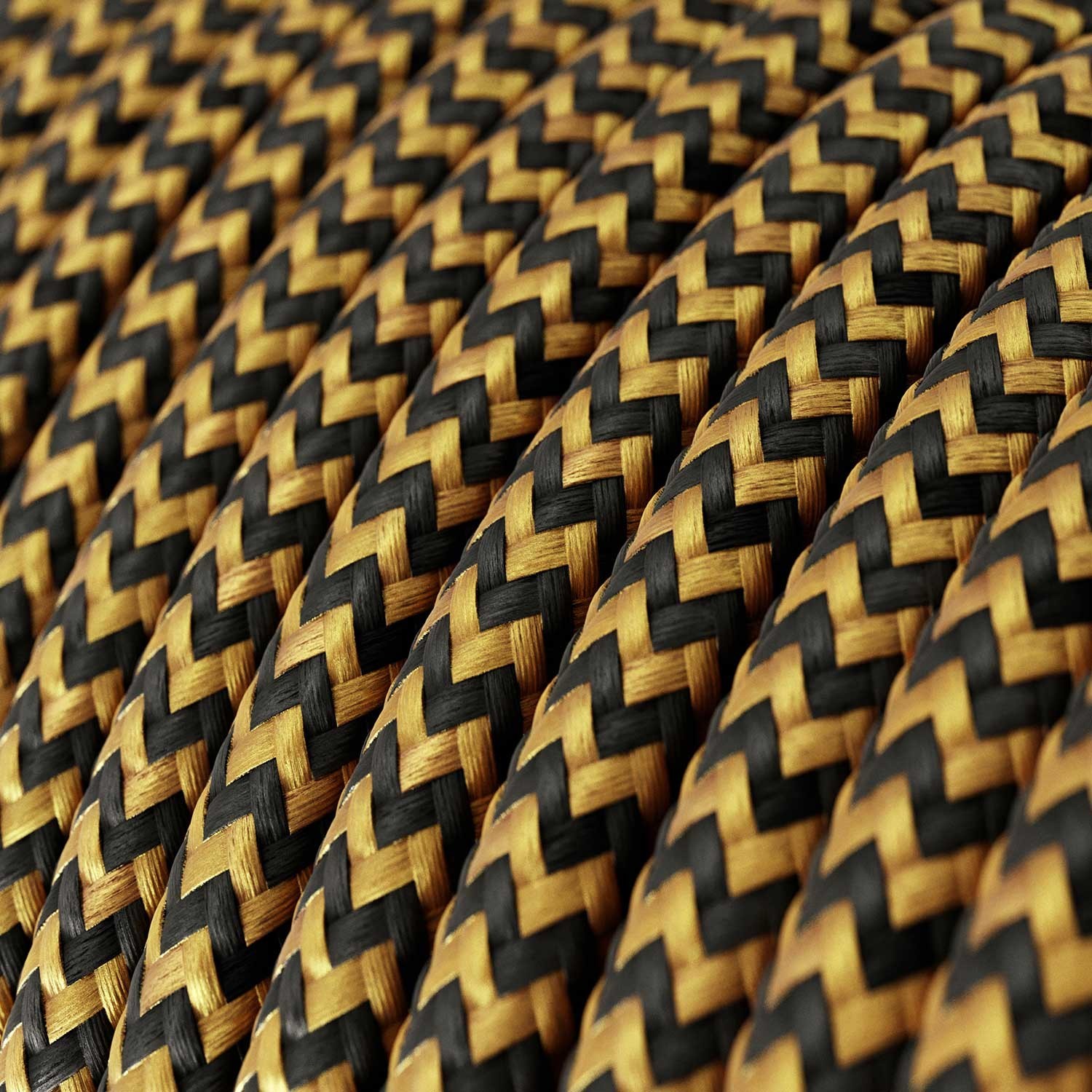 SnakeBis Zig-Zag - Câblage avec douille et câble textile effet Zig-Zag