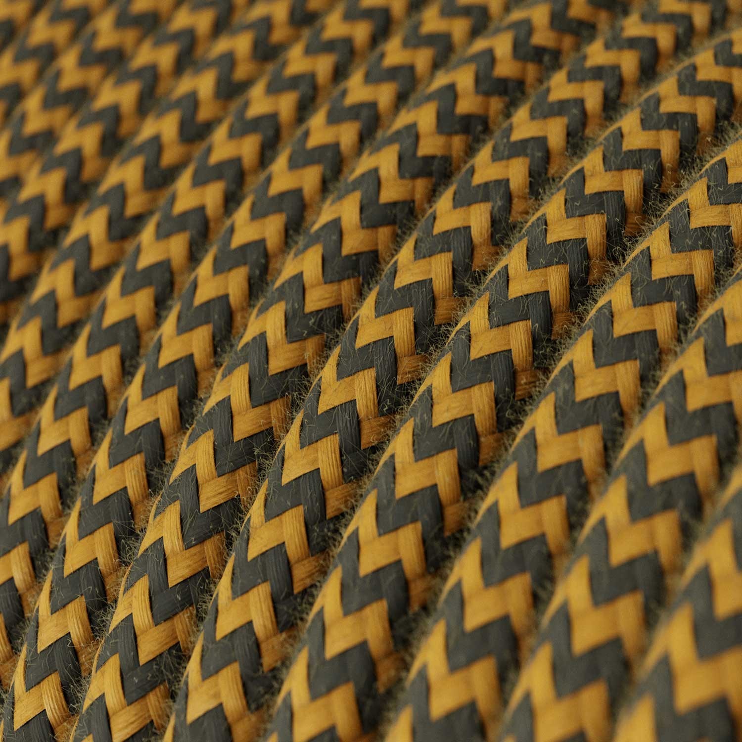 SnakeBis Zig-Zag - Câblage avec douille et câble textile effet Zig-Zag