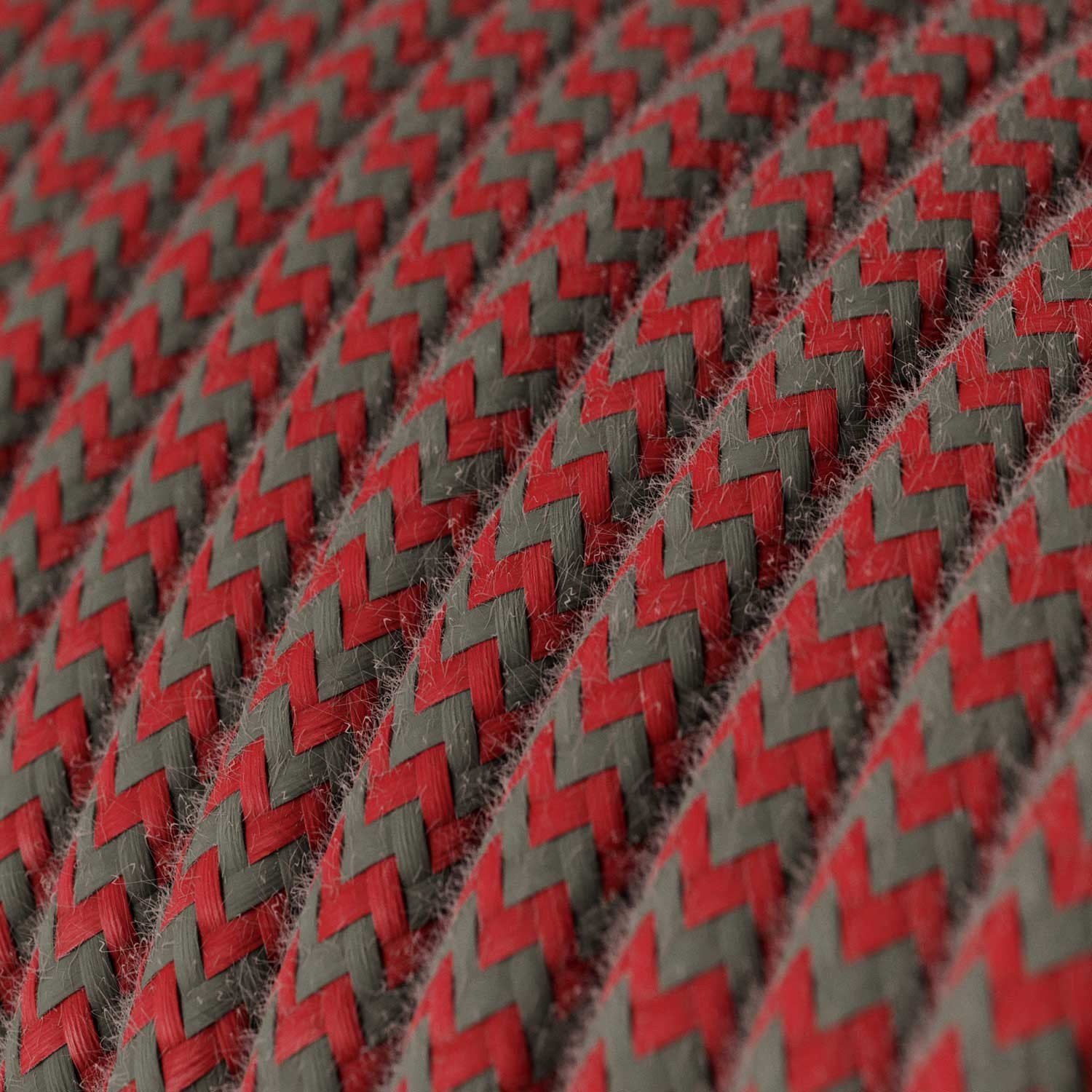 SnakeBis Zig-Zag - Câblage avec douille et câble textile effet Zig-Zag