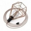 Table Snake - Lampe plug-in avec douille et cage Diamond