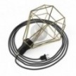 Table Snake - Lampada plug-in con paralume a gabbia Diamond