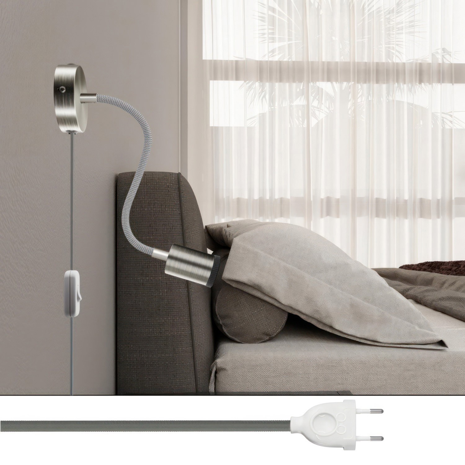 Lampe Spostaluce Flex 30 réglable avec spot GU1d0