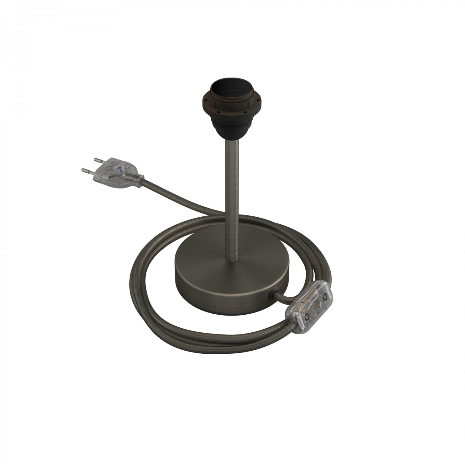 Alzaluce für Lampenschirm - Metall-Tischleuchte