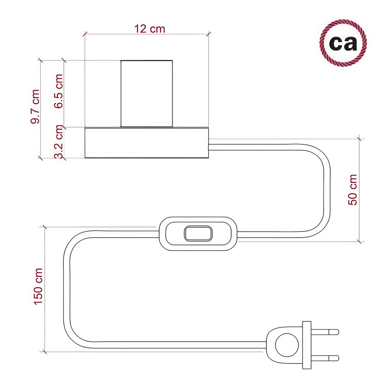 Lampe de table Posaluce Milleluci en bois