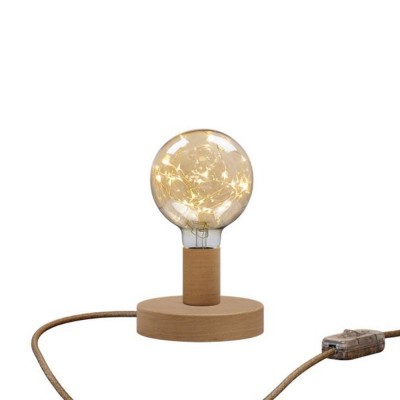 Lampe de table Posaluce Milleluci en bois