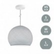 Lampe suspension avec abat-jour Cupola