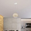 Lampe suspension avec abat-jour Cupola