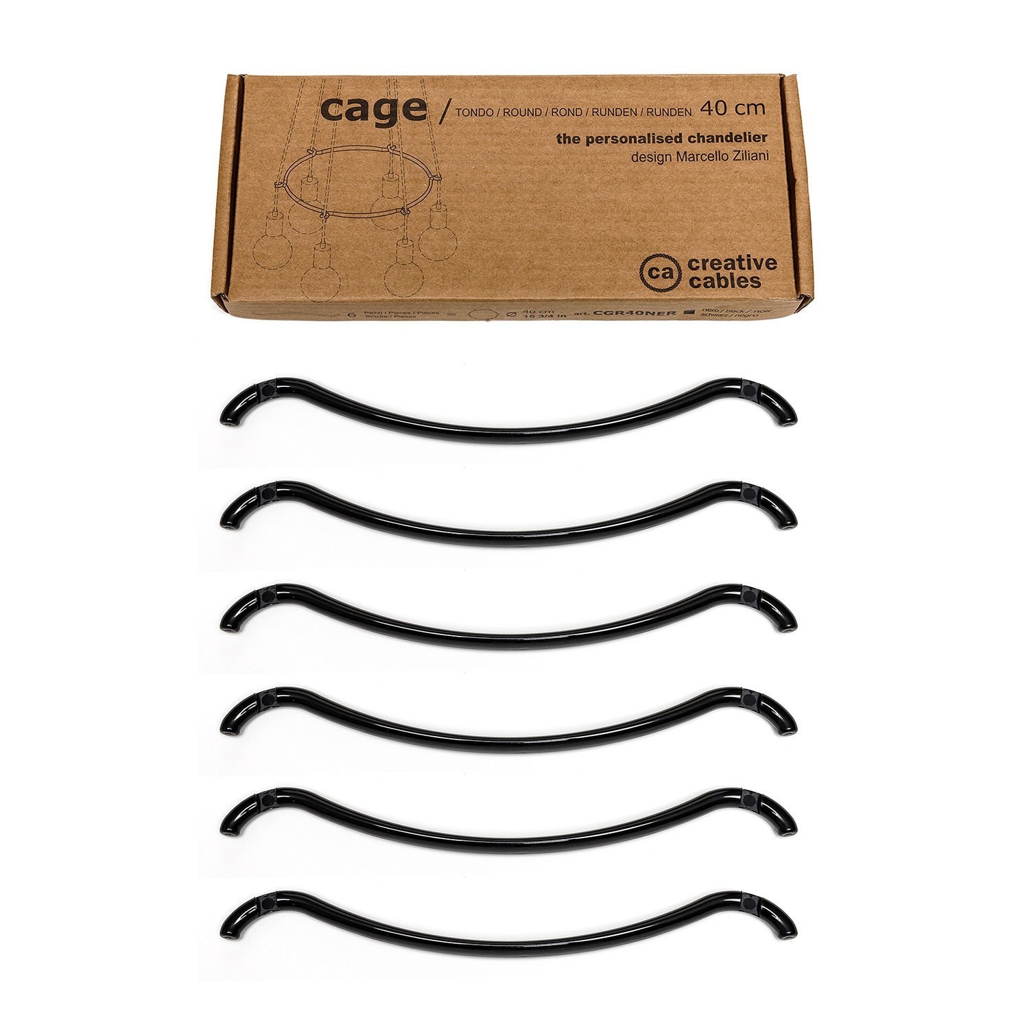 Cage Kreisform - Struktur für Deckenleuchten