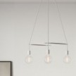 Lustre Cage avec 4 bras Globo