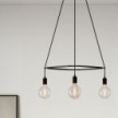 Lustre Cage avec 4 bras Globo