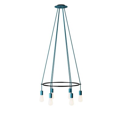 Lustre Cage avec 6 bras Edison ST64